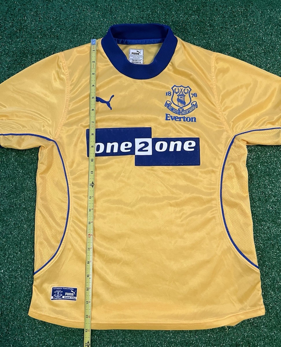 エヴァートン エバートン 2000～2001 PUMA ユニフォーム アウェイ EVERTON 2000/2001 AWAY FOOTBALL SHIRT PUMA VINTAGE JERSEY SIZE