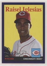 2019 Topps Archives 1958 Design Purple 174/175 Raisel Iglesias #40 g6p