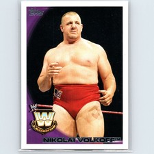 2010 Topps WWE Nikolai Volkoff #86