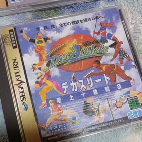 SEGA SATURN Decathlet and Victory Goal [2 pieces] SEGA SATURN GS-9096 and