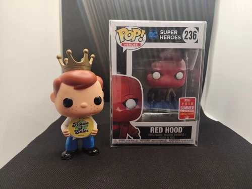 Funko Pop! Red Hood (Batman) - 2018 Gamestop SDCC Exclusive w/ Pop Protector