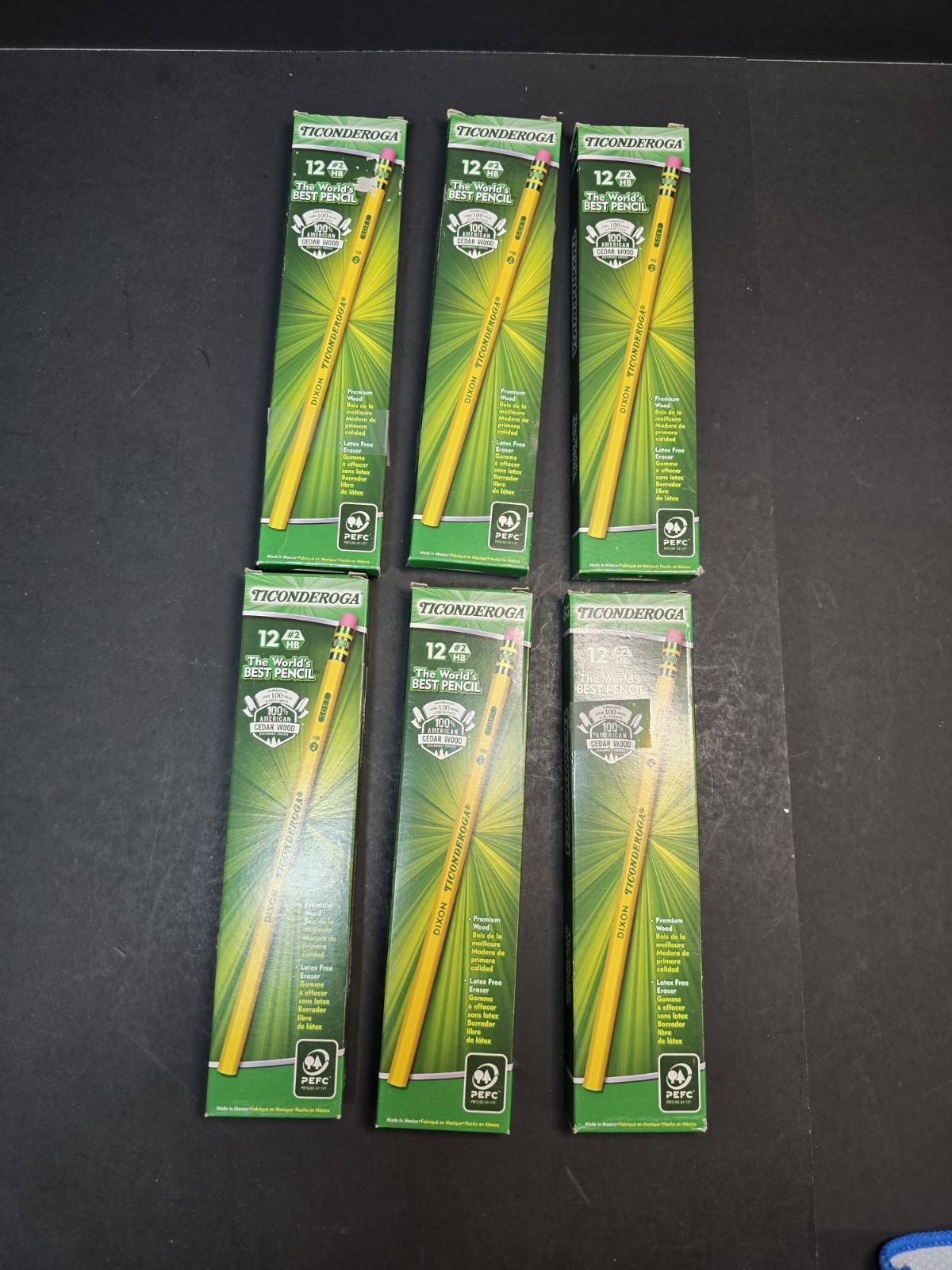 S #2 Hb 12 Count Each Pack