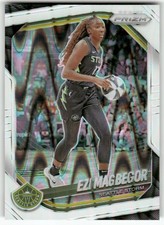 2025 Panini Prizm WNBA #36 Ezi Magbegor White Seismic Prizms