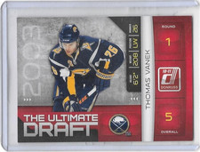 2010-2011 DONRUSS THOMAS VANEK "THE ULTIMATE DRAFT" CARD / SHIP US ONLY