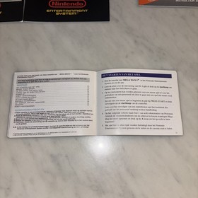 Notice Nintendo NES Megaman 5 Mega Man 5 Tr&egrave;s Bon &Eacute;tat Rare - Version FAH