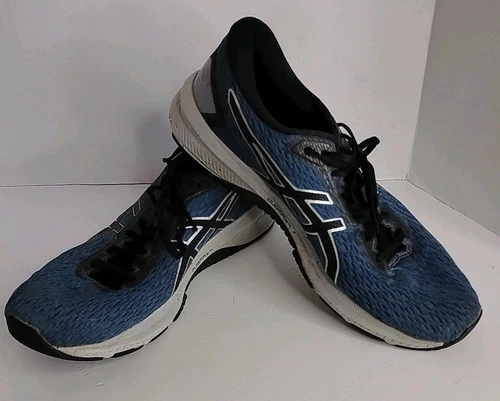 Scarpe da corsa Asics GT 1000 uomo 11 5 blu Duomax Flyte Foam sneakers 1011A770