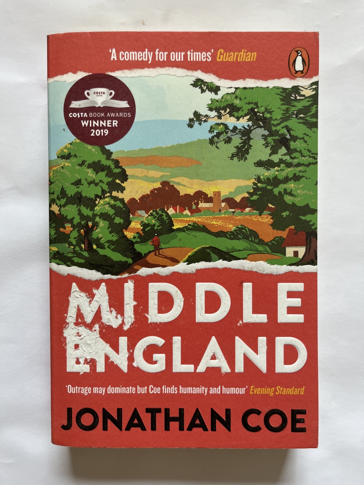 Middle England: Winner of the Costa Novel Award 2019 by Jonathan Coe (Paperback)