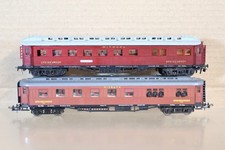 LILIPUT SCHICHT VB RAKE of 2 DR MITROPA SPEISEWAGEN RESTAURANT OLD TIME COACH on