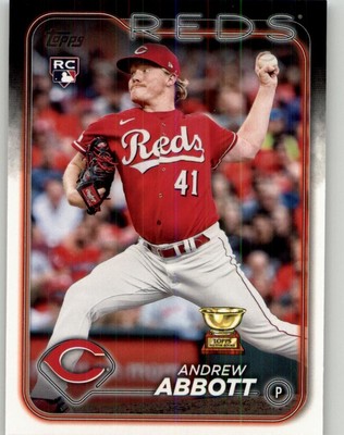 2024 Topps Andrew Abbott Rookie #214 RC Cincinnati Reds