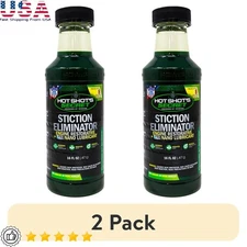 2 Pack Stiction Eliminator Oil Treatment Gas Diesel Engine Improve Performance