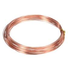 99.99 22 Gauge 0.7mm Pure Copper Wire 10m/33 ft Copper Wire for Craft, Copper