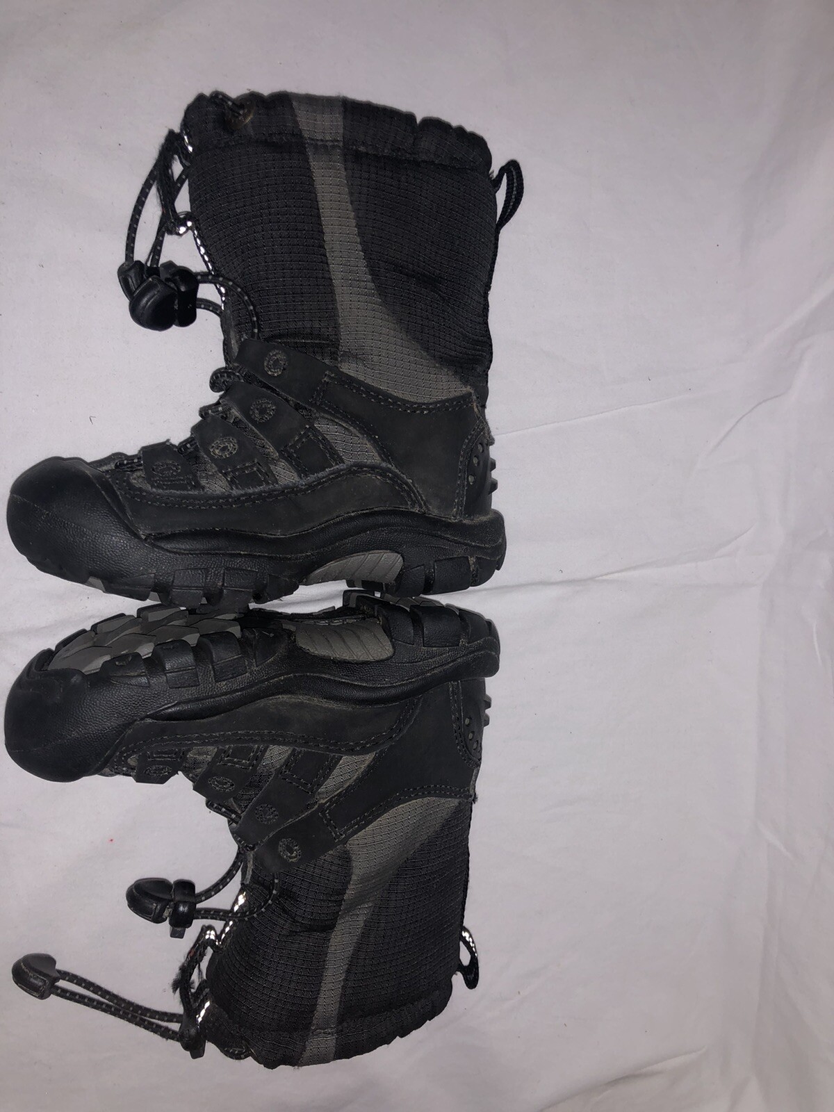 Stivali da neve Keen impermeabili isolati sport invernali bambino taglia 8 neri 200 grammi