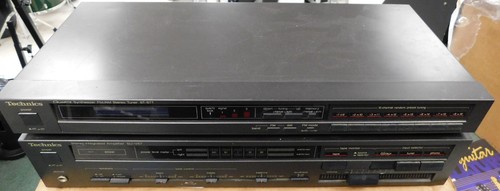 Technics ST-S77 Quartz AM/FM Tuner & Technics SU-V57 Stereo Verstärker - Bild 3 von 3