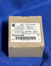 *NEW* Allen-Bradley 193-ED1CB Series C. Overload Relay Manual Reset 1.0-5.0 Amp