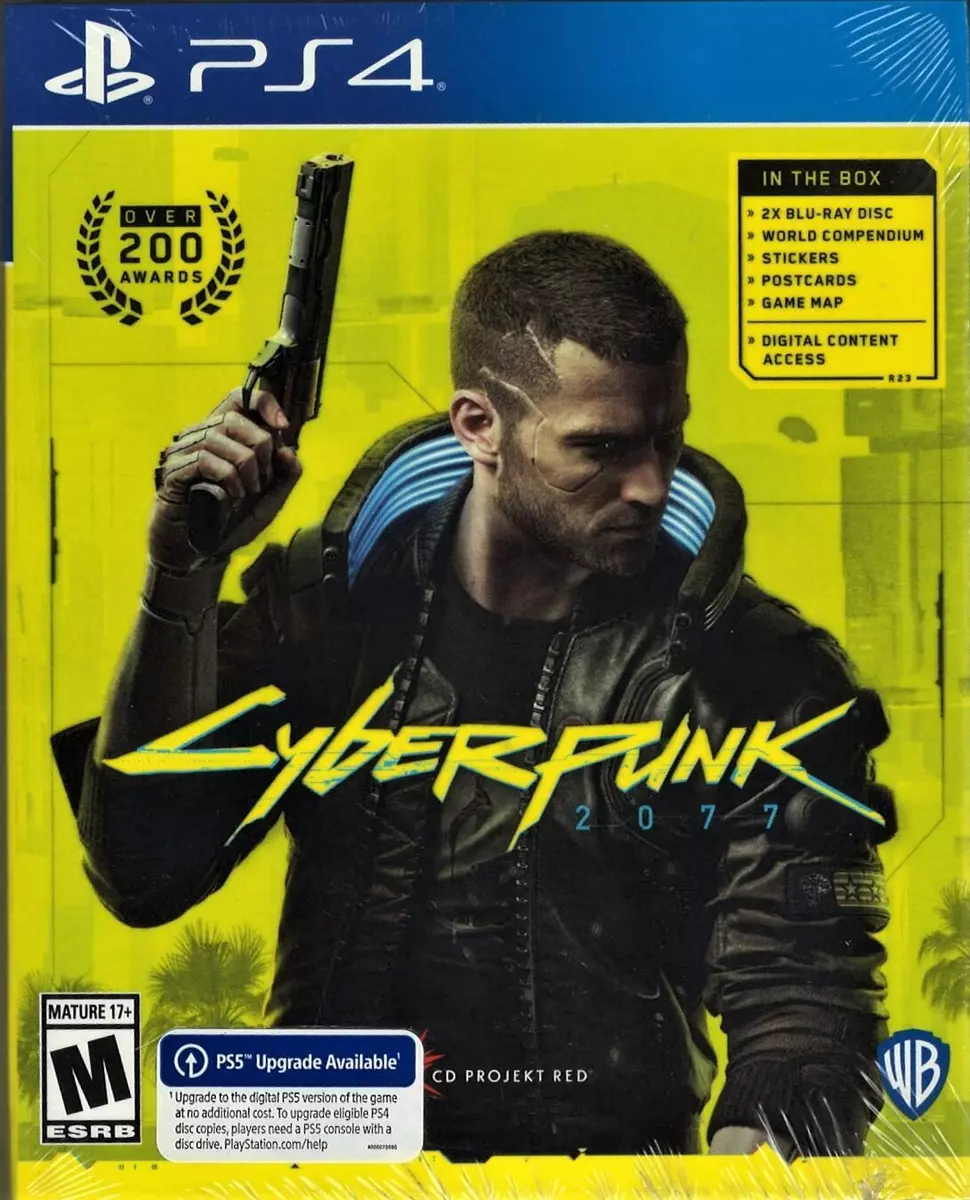 Cyberpunk 2077 PS4 (Brand New Factory Sealed US Version) PlayStation  4,PlayStati