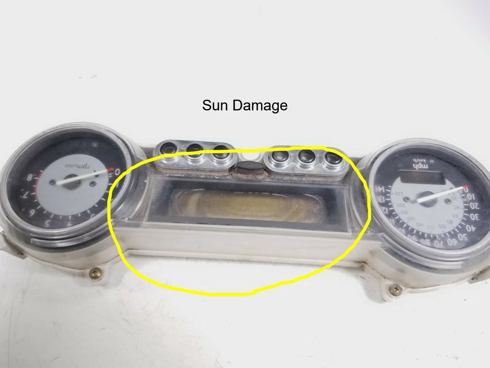 Velocímetro velocímetro velocímetro velocímetro medidor 98-04 Honda Valkyrie Interstate GL1500 Foto 2 de 4