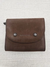 Kjore Project Brown Leather Wallet Small