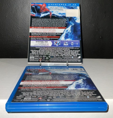 The Amazing Spider-Man 2 Blu-ray & Slipcover Target Exlcusive Deluxe Edition NM+ - Imagen 3 de 11