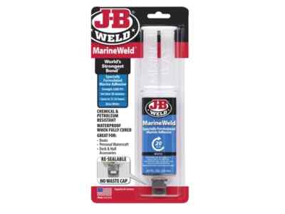 J-B Weld MarineWeld Kaltverschweißung Zweikomponenten Epoxid-Spritze 25ml
