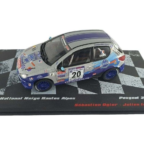 Modèle Réduit Peugeot 206 X5 2007 - Échelle 1/43 - Marque Altaya - Neuf