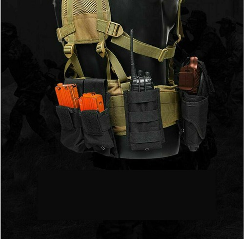 Outdoor Hunting Tactical Molle Waist Padded Patrol Combat Battle Web Belt new - Picture 3 of 16