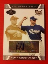 KEVIN KOUZMANOFF 073/250 RC ROOKIE AUTOGRAPH #107 PADRES 2007 TOPPS CO-SIGNERS