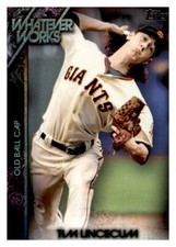Tim Lincecum 2015 Topps Update Whatever Works Card #WW-2