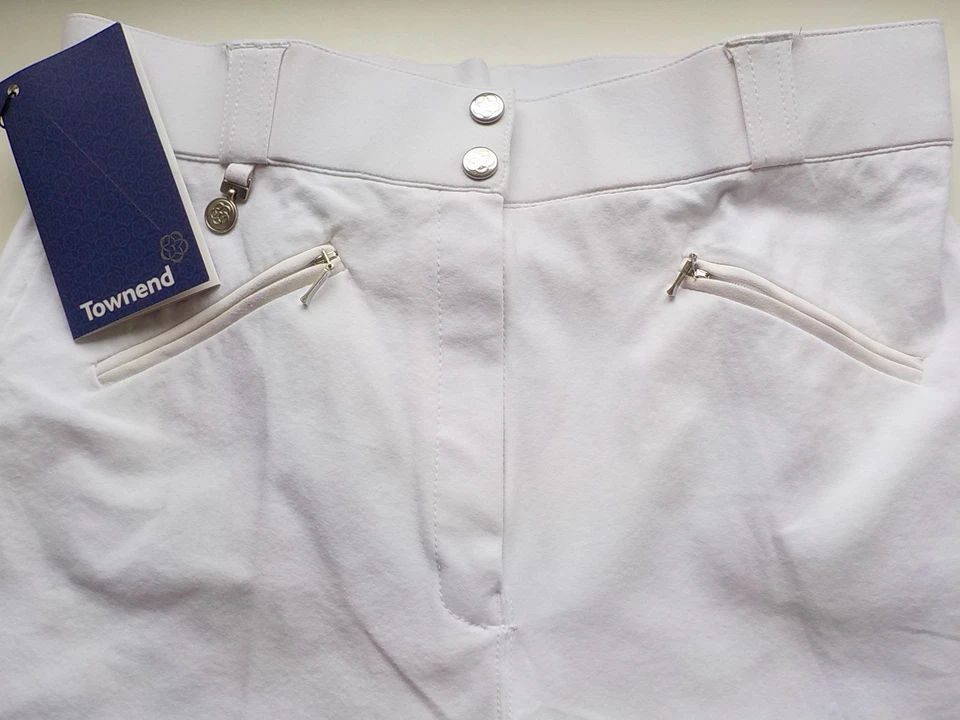 Pantalon/culotte équitation blanc femme Olivier Townend Neuf super qualité - Photo 1/4