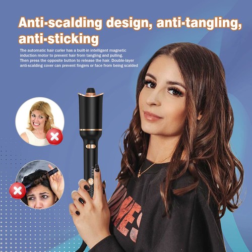 Lockenstab Automatisch,Lockenstab Große Locken mit 4 Einstellbare Temperatur DE - Bild 11 von 24
