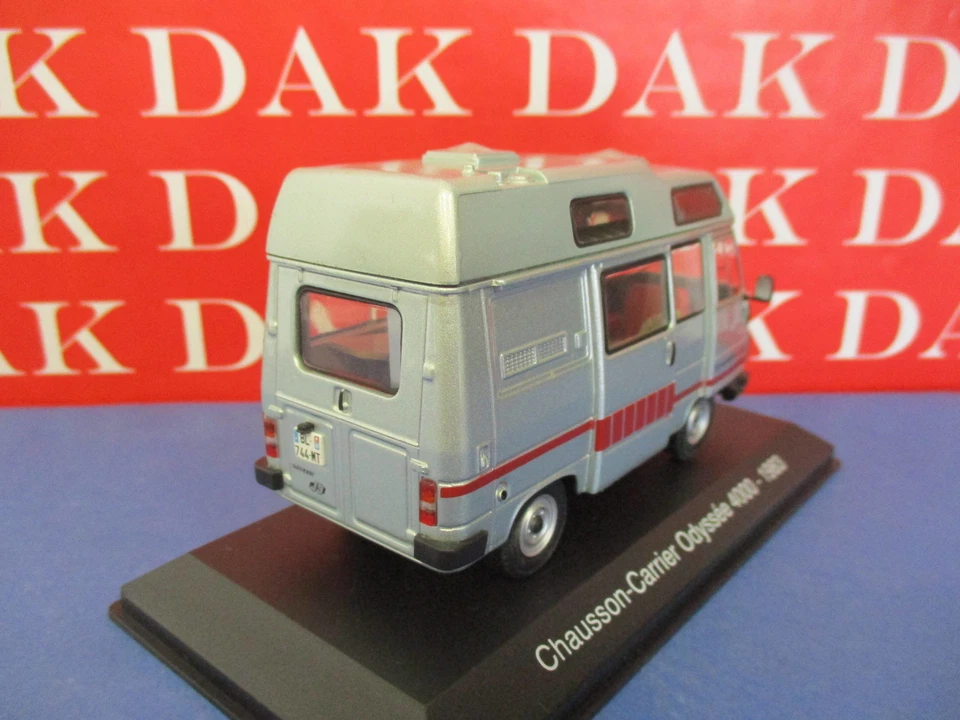 Die cast 1/43 Modellino Camper Peugeot Chausson-Carrier Odyssee 4000 1983 - Immagine 3 di 4