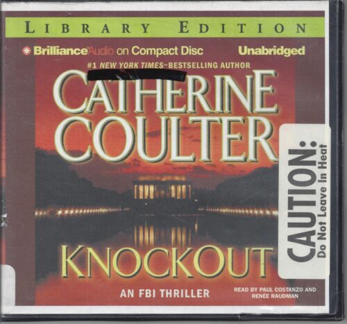 Knock Out by Catherine Coulter (FBI Thriller Series #13) Unabridged CD Audiobook - Afbeelding 1 van 2