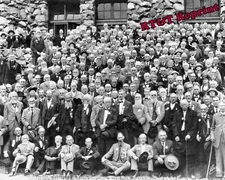 1922 Civil War Confederate Veterans of North Carolina Reunion 8x10 Photo