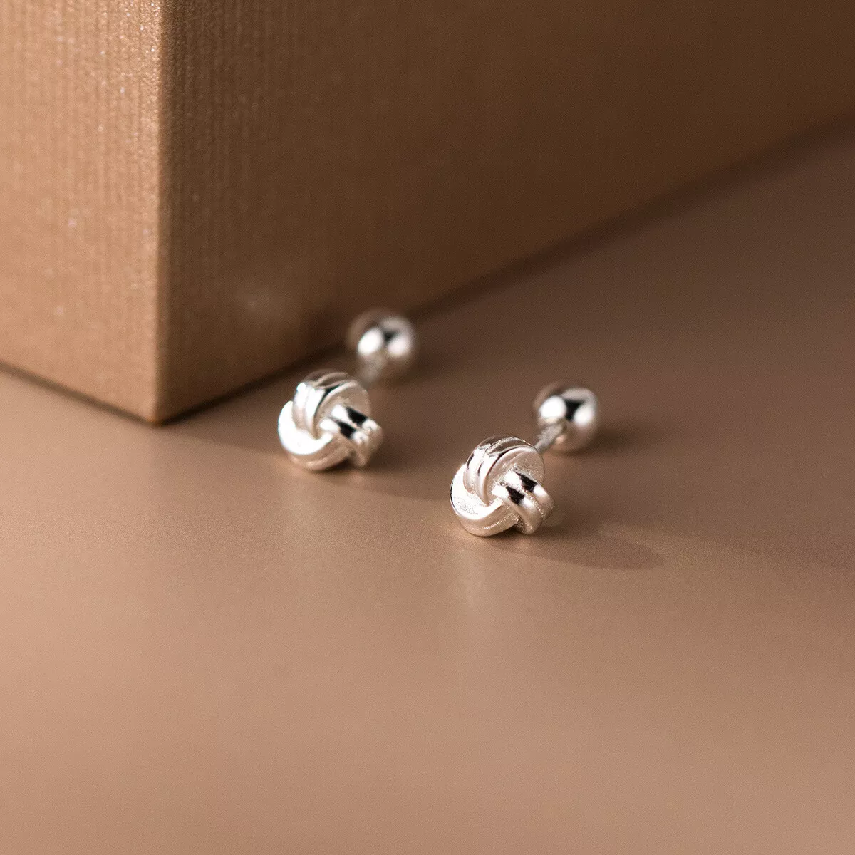Solid silver hotsell stud earrings