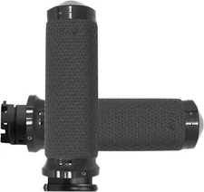Avon Memory Foam Anodized Black Grips (IN-S-MF-63A-AN)
