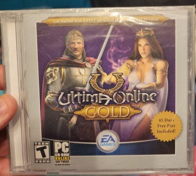 Ultima Online Gold  Jewl Case Release Not Big Box PC SEALED
