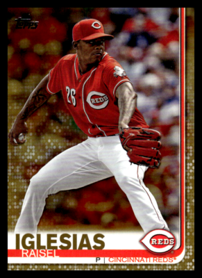 2019 Topps Gold #465 Raisel Iglesias Cincinnati Reds /2019 | eBay