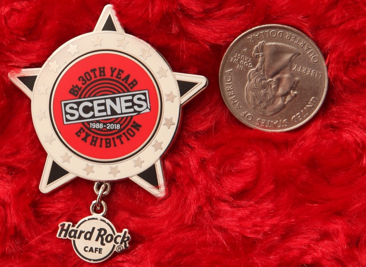 Hard Rock Cafe Pin JAPAN B'z 30th Year Exhibition “SCENES” 1988
