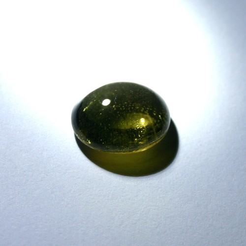 Rare Size 10.80 cts Good Color KORNERUPINE TRANSPARENT Very Nice Cabochon + GIT - Picture 4 of 5
