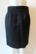 WOMENS RED VALENTINO BLACK PENCIL SKIRT 46 US/10 