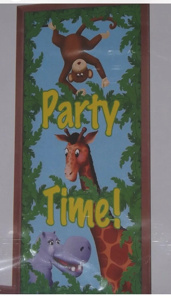 Jungle Pals Scene Setter, Wall Mural, Party Decoration, Picture Prop - 30" x 60" - Image 2 of 4