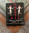 Vintage The Brass A** Matchbook Advertising Newport Kentucky