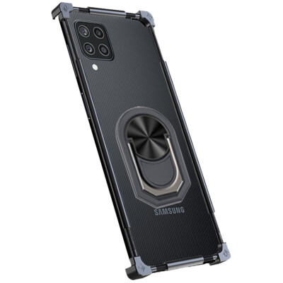 For Samsung Galaxy M12 Phone Case Aluminium Frame Protective Metal border Bumper