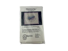DKT Original Wheresoever You Go, Go With All Your Hearts Cross Stitch Kit 