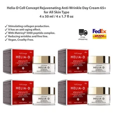 Helia-D Cell Concept Cell Renewal Anti-Wrinkle Day Facial Cream 65+ / 50ml x 4