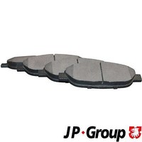 JP Group 4163602710 Bremsbelagsatz, Scheibenbremse FüR Peugeot