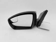 Used Left Door Mirror fits: 2014 Ford Focus Power w/signal painted cap w/o heate