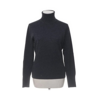 Repeat Cashmere, Rollkragenpullover, Größe: 40, Grau, Kaschmir, Einfarbig #Blh
