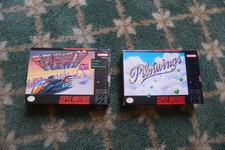 SNES Lot, F-Zero and Pilotwings includes boxes but no manuals or inserts