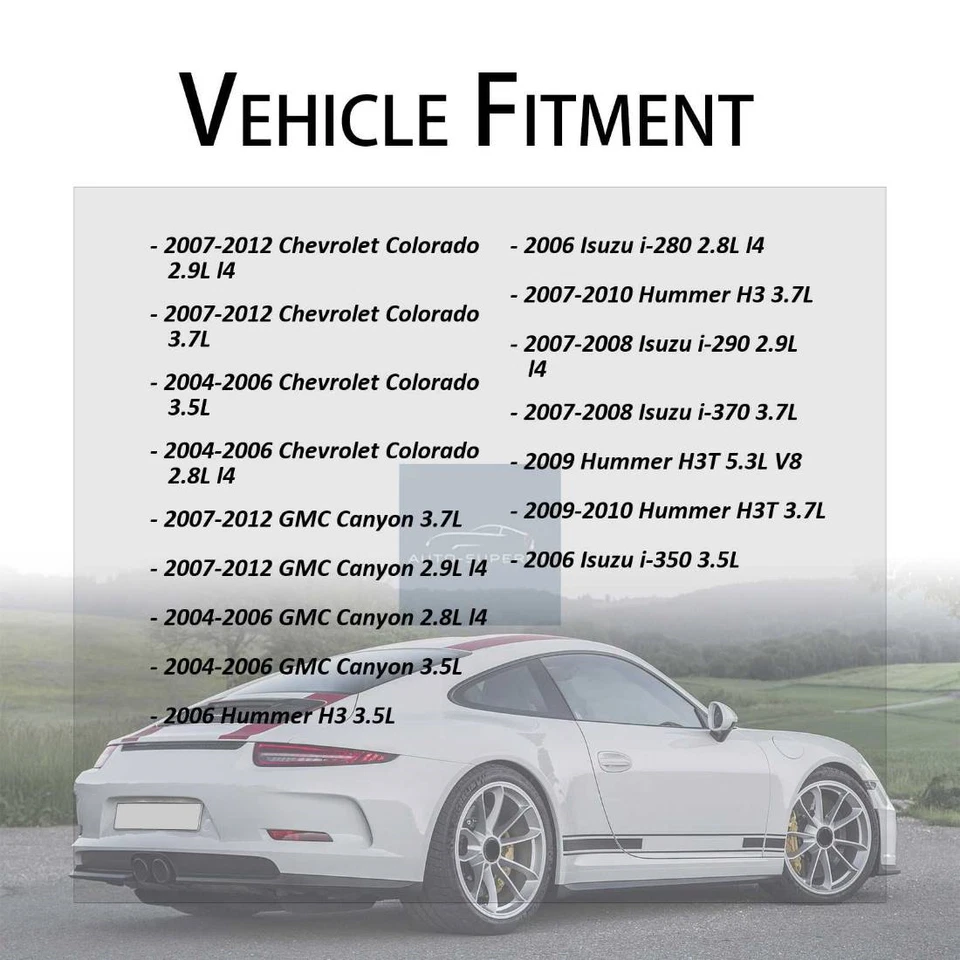 Ворота термостата охлаждающей жидкости двигателя для Chevrolet Colorado 2004-2006 годов выпуска 3,5 л - Изображение 2 из 4