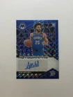 Ajay Mitchell 2024-25 Mosaic Rookie Auto Blue Prizm /49 OKC Thunder #RAM-AJY SP